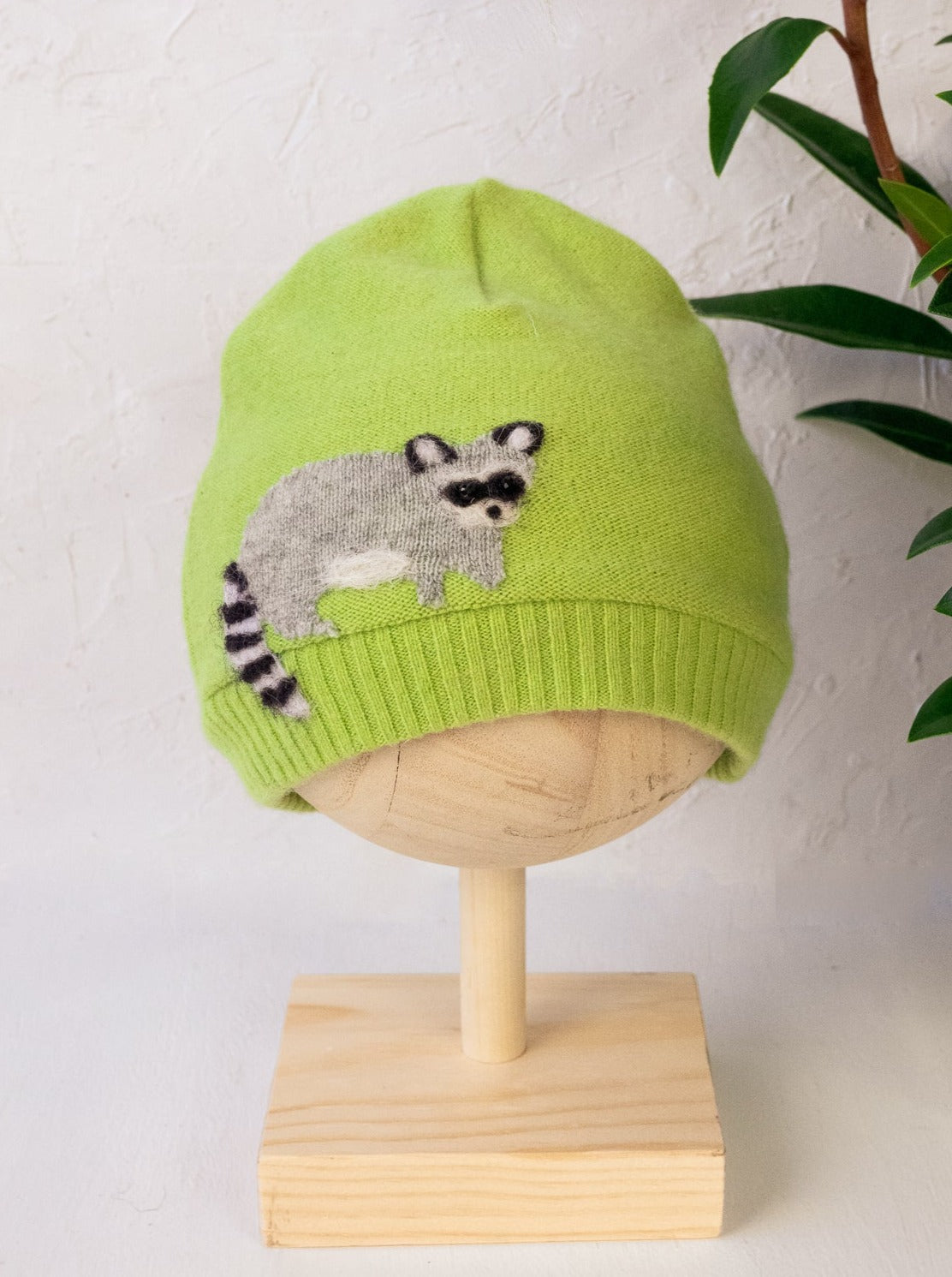 Raccoon Cashmere Hat - Child - BIG FRENCHIES