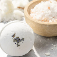 Bulk - 100 Natural Vegan Mix scents Bath Bombs - White - BIG FRENCHIES