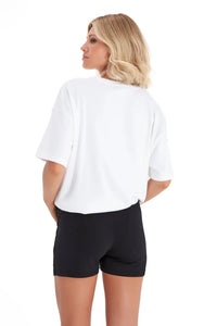 Super Soft Foldover Waistband Maternity Shorts - BIG FRENCHIES
