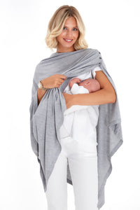 4in1 Multipurpose Supreme Cotton Cape as Maternity/Nursing Shawl