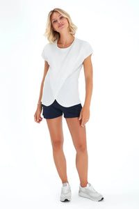 Super Soft Foldover Waistband Maternity Shorts - BIG FRENCHIES
