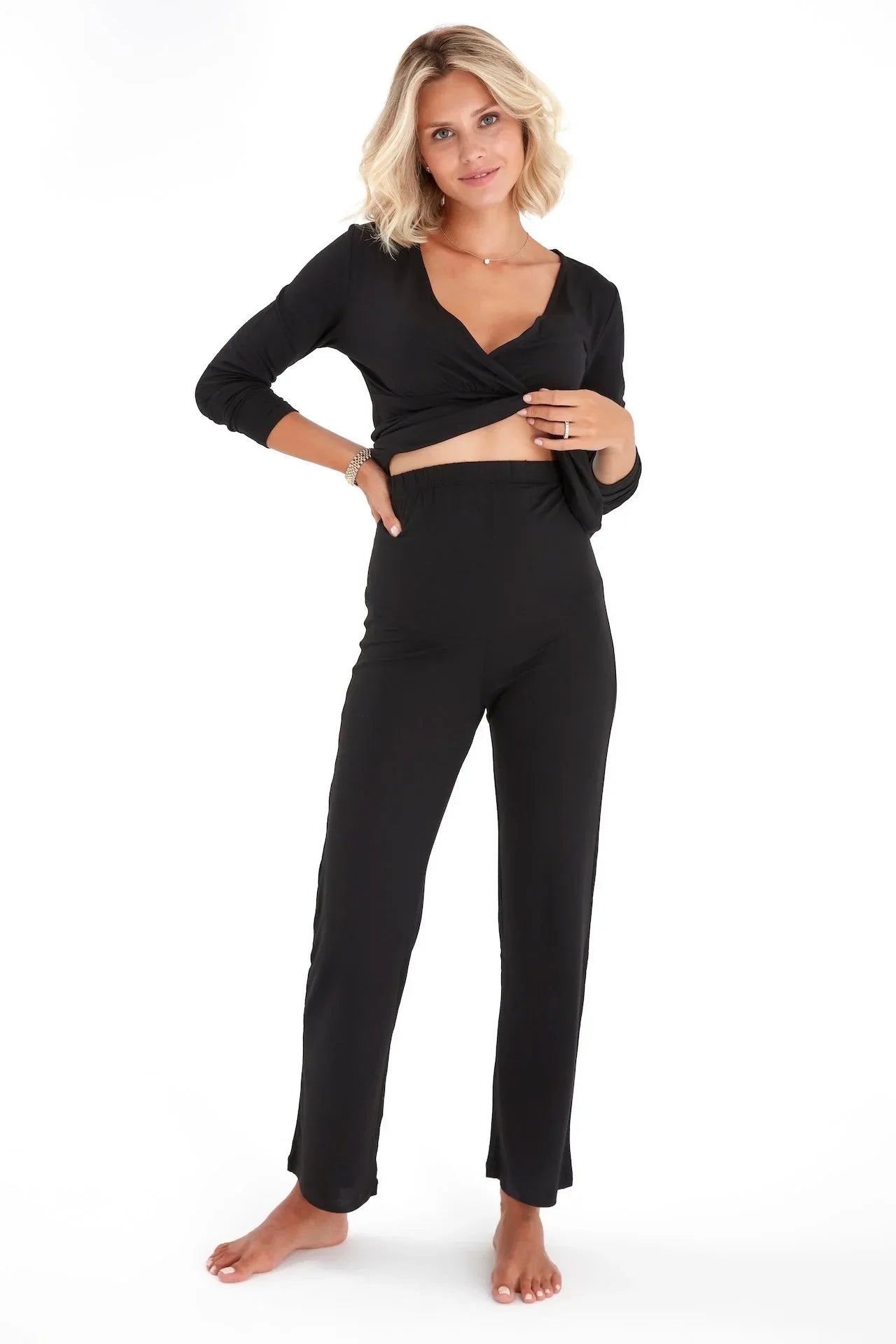 Sleep Tight Pajama Set for Pregnancy, Nursing and Ever After - BIG FRENCHIES