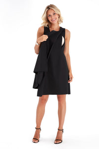 Amaze Sleeveless Cotton Maternity/Nursing Swing Dress