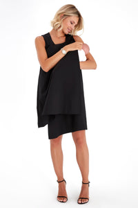 Amaze Sleeveless Cotton Maternity/Nursing Swing Dress
