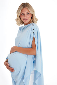 4in1 Multipurpose Supreme Cotton Cape as Maternity/Nursing Shawl