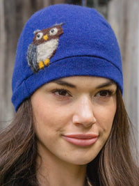 Owl Cashmere Hat - Adult/Big Kid - BIG FRENCHIES