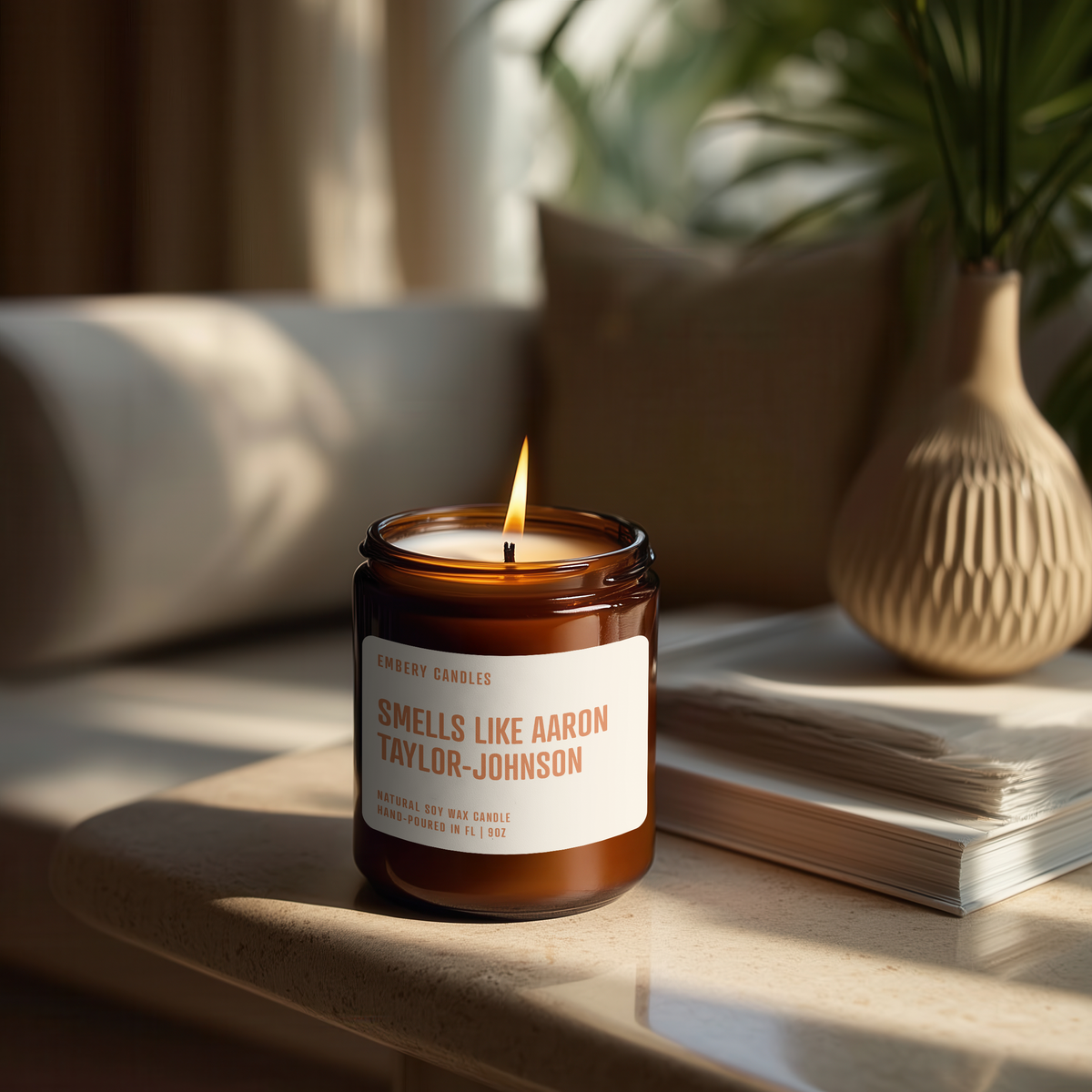 Smells Like Aaron Taylor-Johnson | Soy Wax Scented Candle