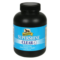 Absorbine SuperShine Hoof Polish Clear High Gloss Sealer Mirror Shine Horses 8 oz.