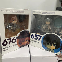 Action Figures Bungo Stray Dogs, Dazai Osamu, Nakahara Chuuya, Kawaii Chibi Cute Anime Figurines 10 cm