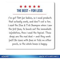 Adams Plus Flea and Tick Spot On for Large Dogs 31-60 lbs.