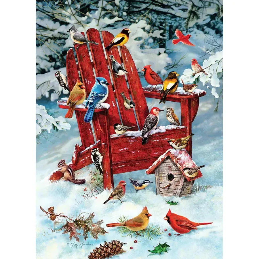 Adirondack Birds 1000 Piece Jigsaw Puzzle Jack Pine