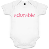 Adorable Organic Baby Unisex Onesie