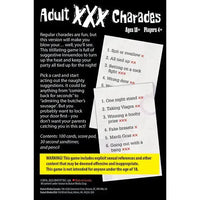 Adult XXX Charades Card Game Outset