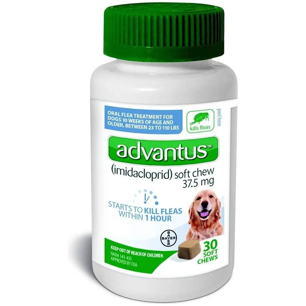 Advantus Flea Soft Chews for Large Dogs 23-110 lbs. 30 Count