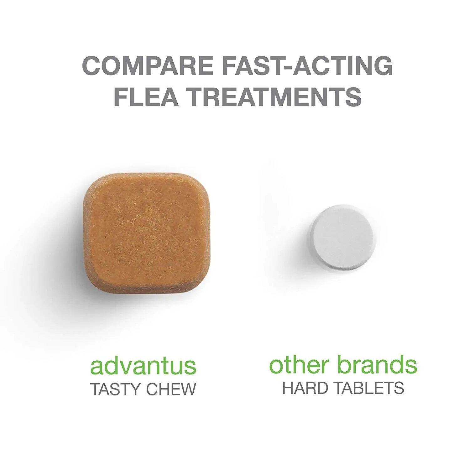 Advantus Flea Soft Chews for Small Dogs 4-22 lbs. 30 Count