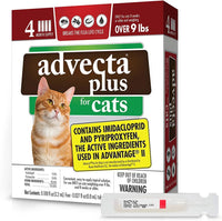 Cat Advecta Plus Flea Protection Squeeze-on Cats Over 9lbs 4ct