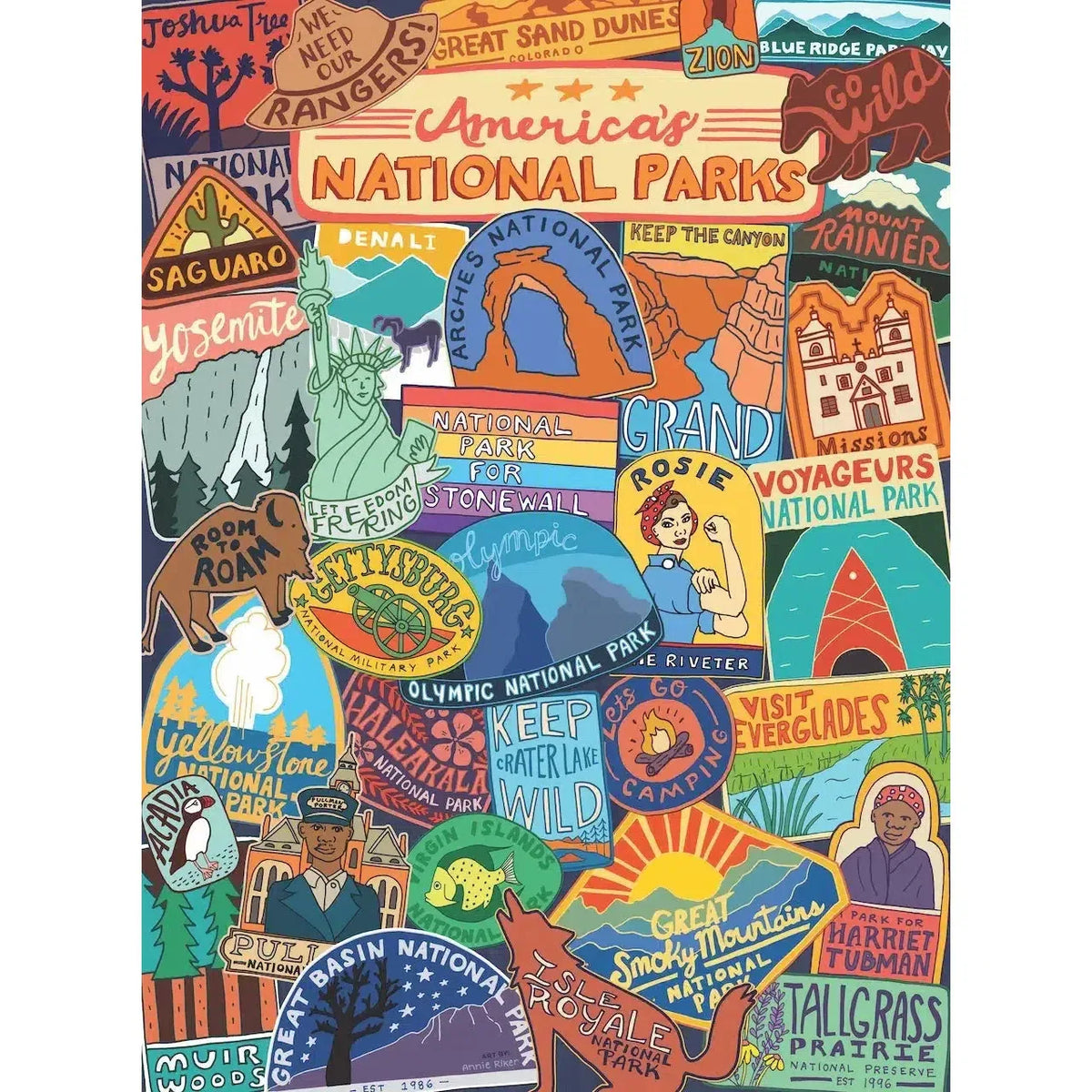 Adventure is Calling 1000 Piece Jigsaw Puzzle PuzzleFolk - BIG FRENCHIES