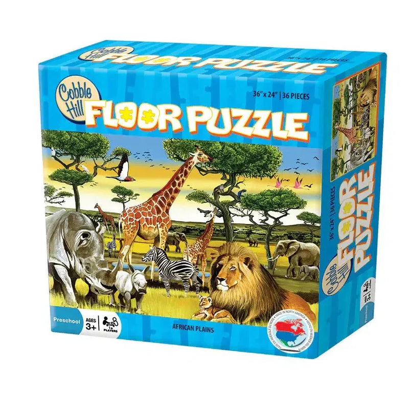 African Plains 36 Piece Floor Jigsaw Puzzle Cobble Hill - BIG FRENCHIES