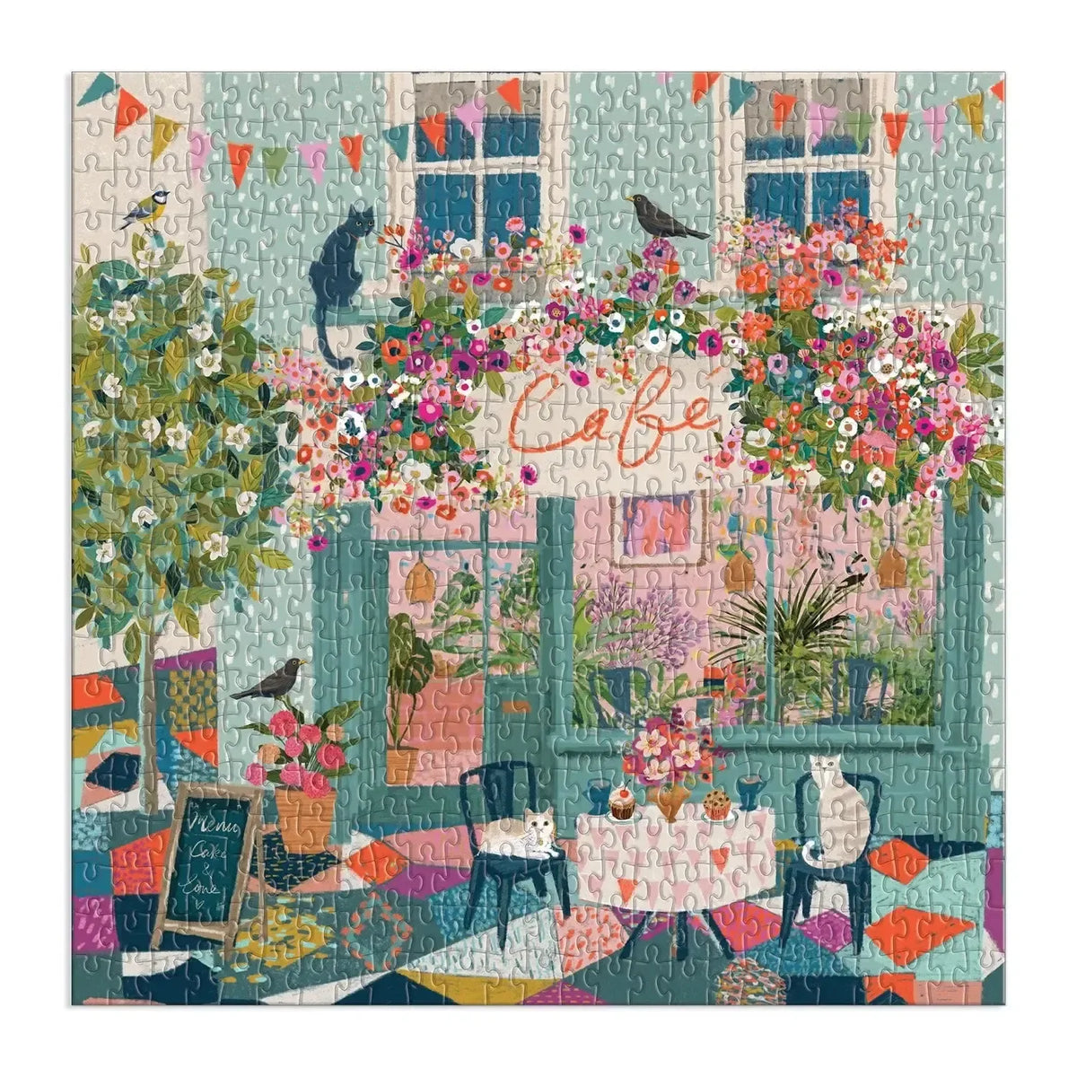 Afternoon Tea 500 Piece Jigsaw Puzzle Galison - BIG FRENCHIES