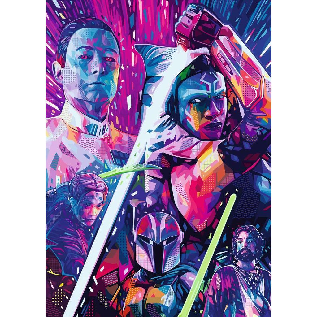 Ahsoka "Star Wars Hyperspace" 500 Piece Jigsaw Puzzle Ravensburger - BIG FRENCHIES