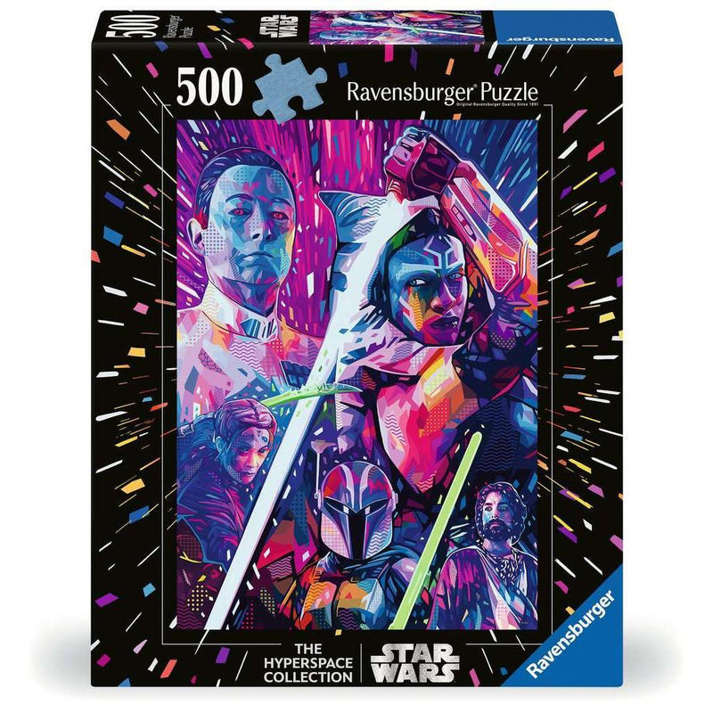 Ahsoka "Star Wars Hyperspace" 500 Piece Jigsaw Puzzle Ravensburger - BIG FRENCHIES