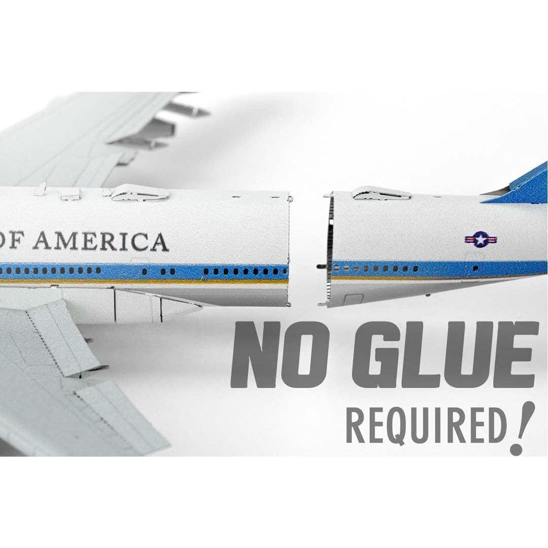 Air Force One 3D Steel Model Kit Metal Earth