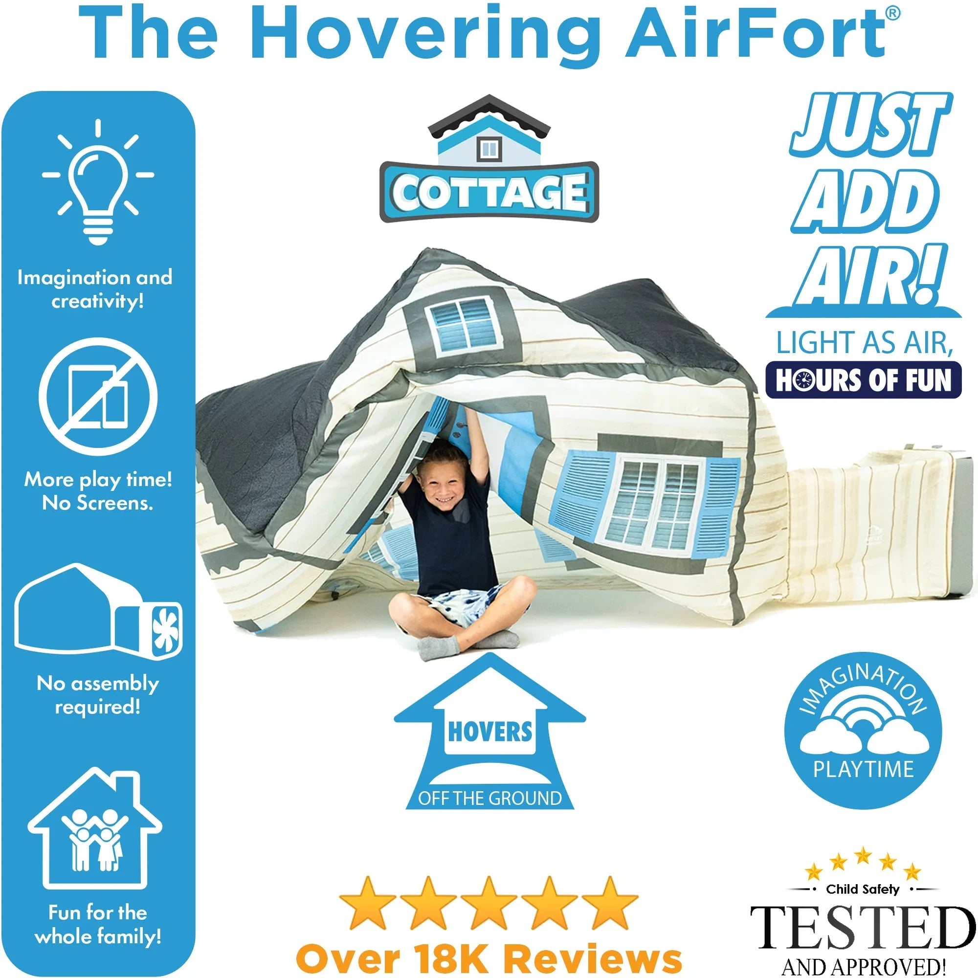The Original AirFort - Cottage - BIG FRENCHIES