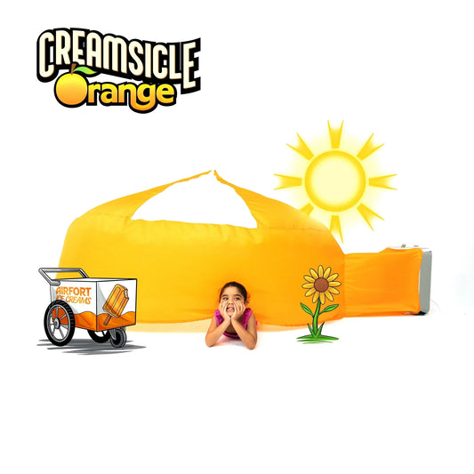 The Original AirFort - Creamsicle Orange - BIG FRENCHIES