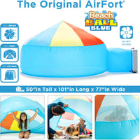 The Original AirFort - Beach Ball Blue - BIG FRENCHIES