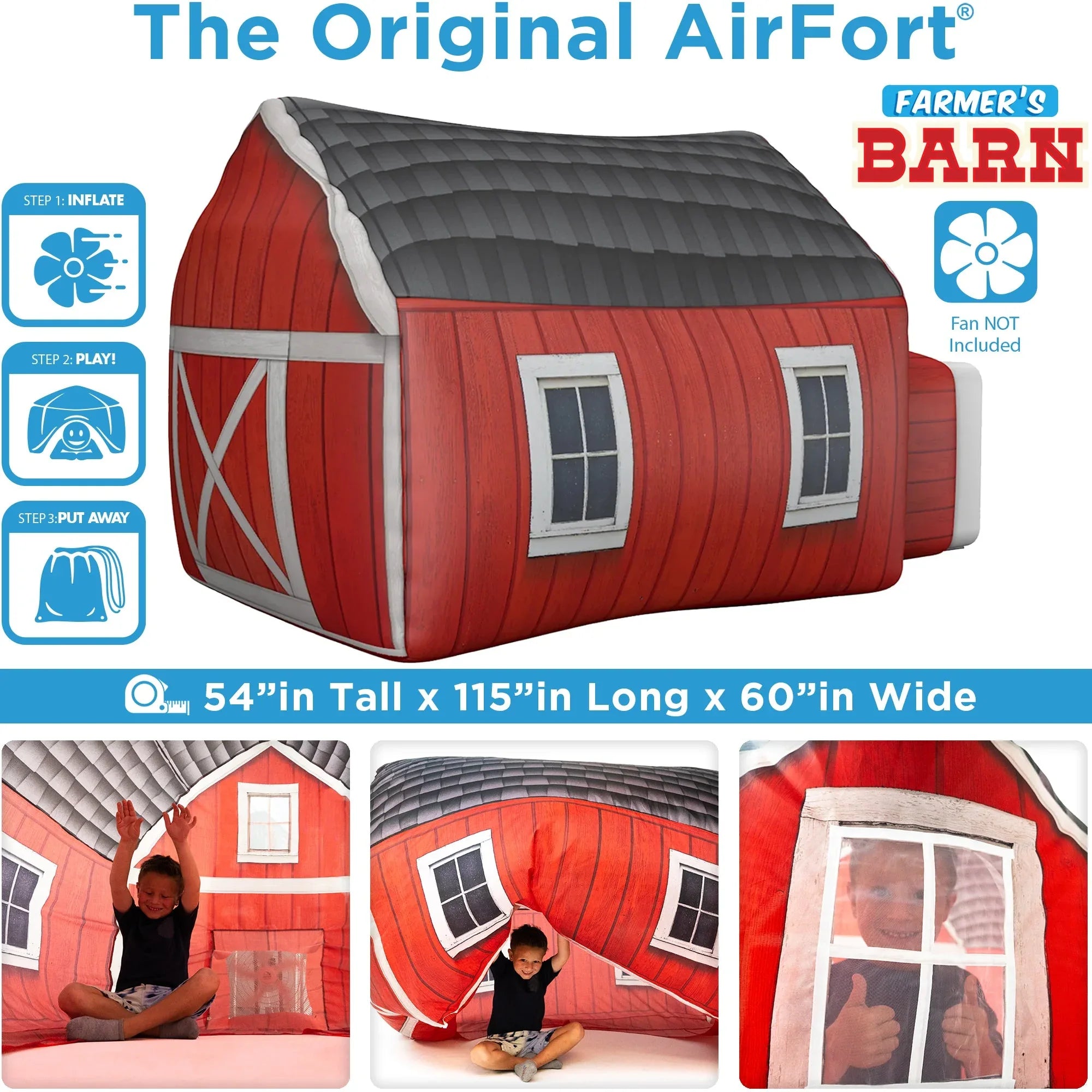 Farmers Barn + FREE AirFort Buddy Chicken Pillow (While Supplies Last!) - BIG FRENCHIES