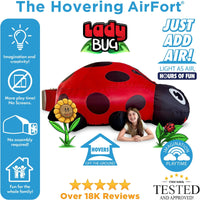 The Original AirFort - Ladybug - BIG FRENCHIES