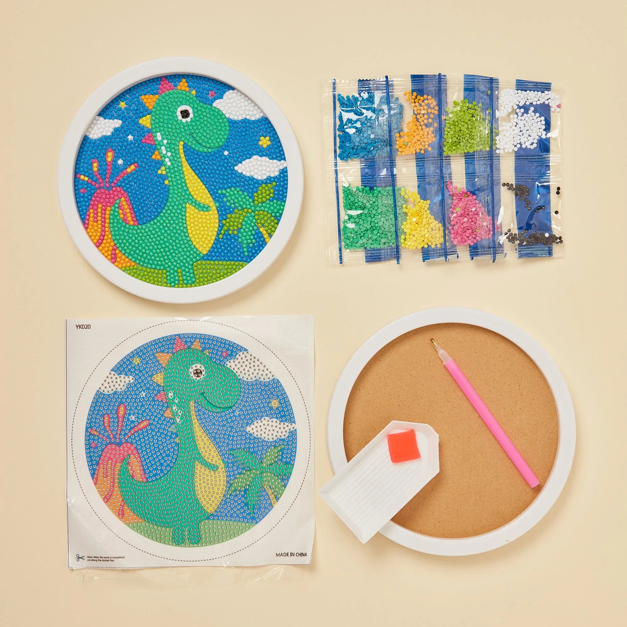 Diamond Art Kit for Kids - BIG FRENCHIES