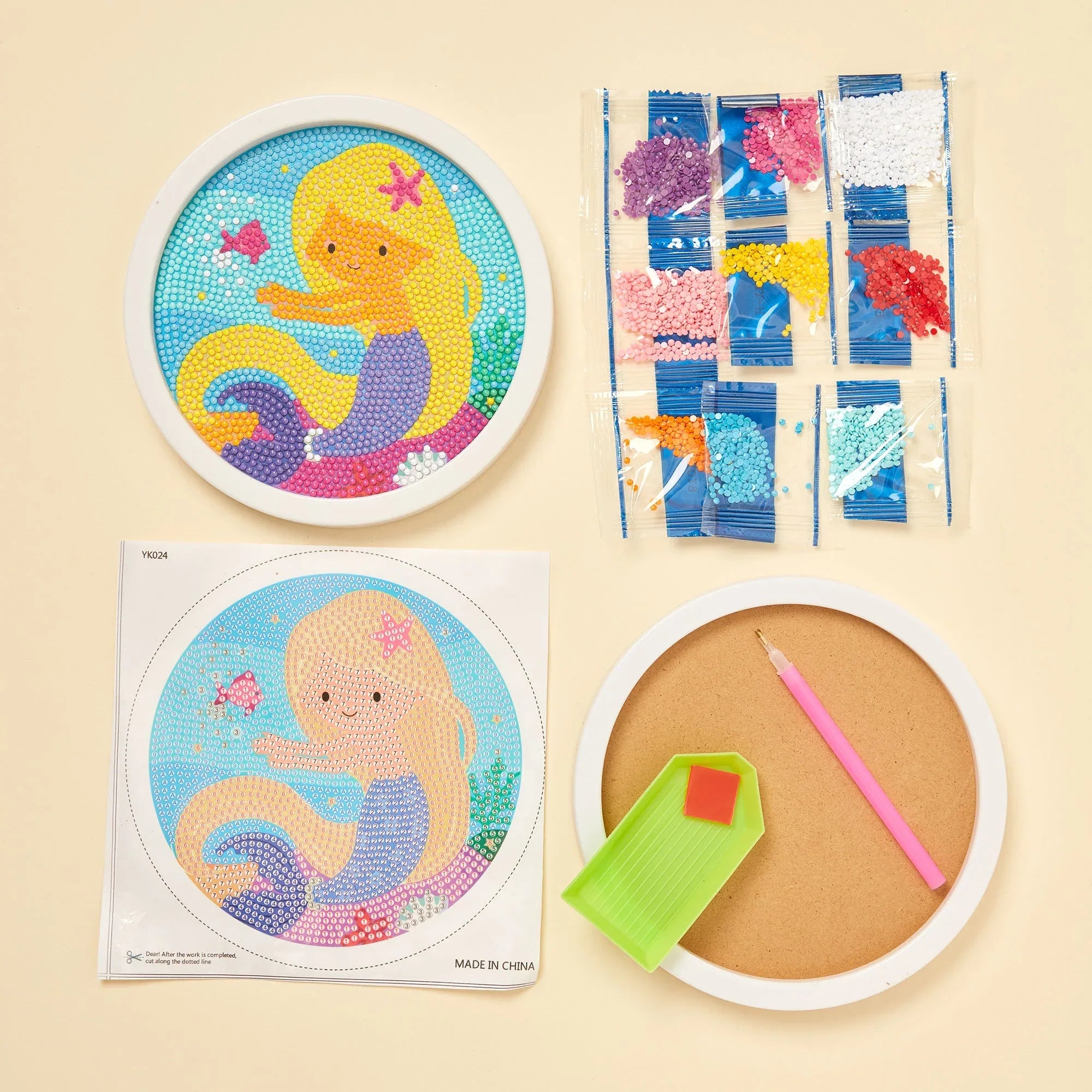 Diamond Art Kit for Kids - BIG FRENCHIES