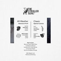 The Stroller Sling - All Weather