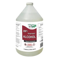 Alligator Brand 99% Isopropyl Rubbing Alcohol 1 Gallon Multi-Purpose 4-Pack