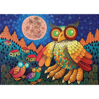 Alpine Owls 500 Piece Premium Jigsaw Puzzle Art & Fable