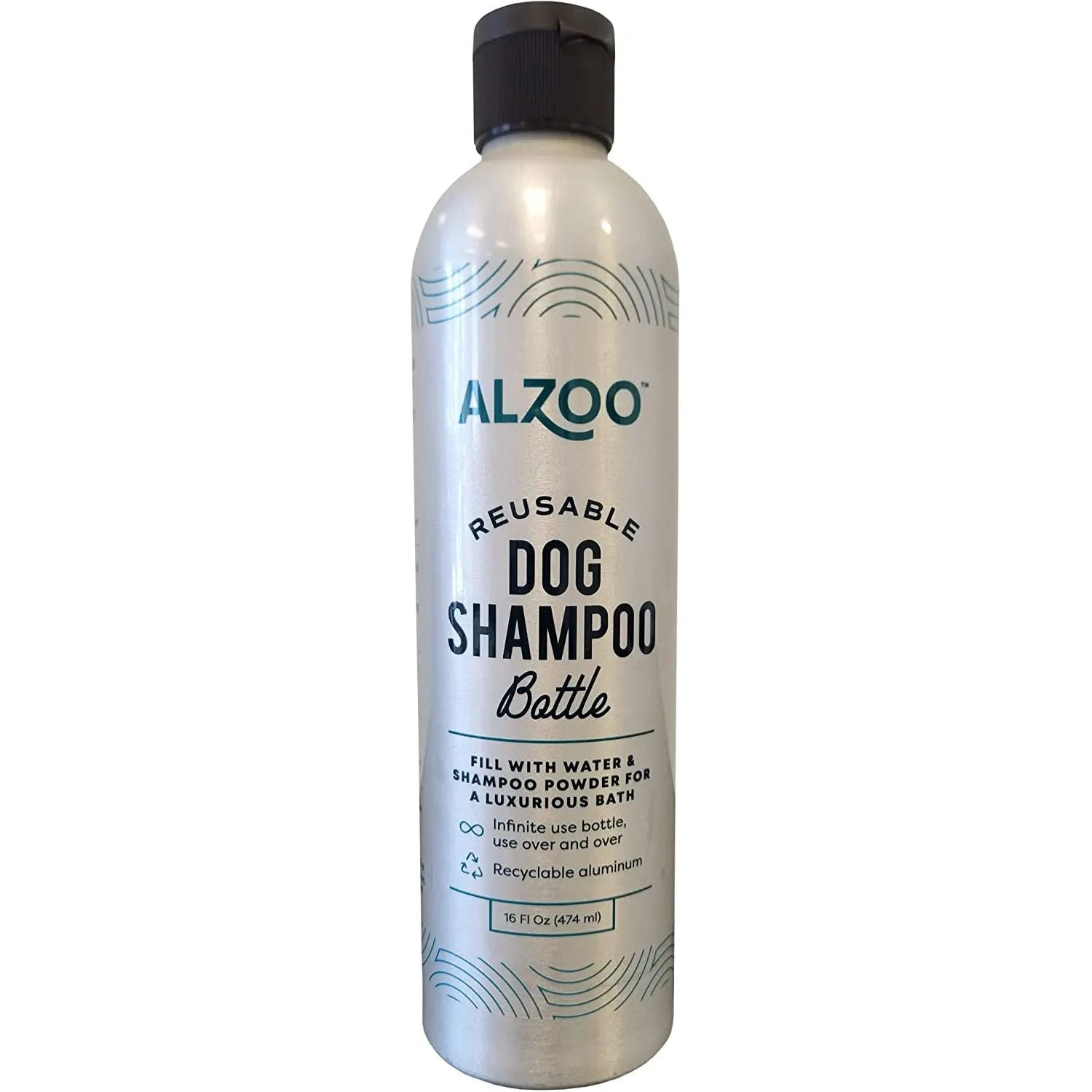 Alzoo Dog Puppy Vanilla Scent Concentrate Shampoo Makes 32oz No Waste Recycable Reusable