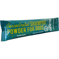 Alzoo Dog Puppy Vanilla Scent Concentrate Shampoo Makes 32oz No Waste Recycable Reusable
