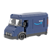 Amazing Delivery Van - Truck - Custom Printed Set - Made Using LEGO® Parts