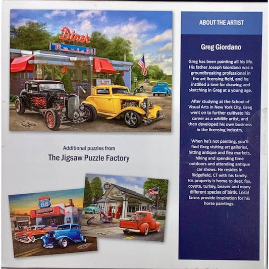 American Diner Nostalgic America 500 Piece Jigsaw Puzzle Leap Year