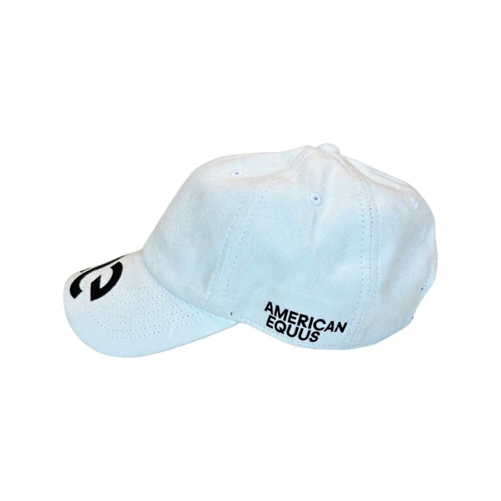 American Equus Signature Suede Hat -White - BIG FRENCHIES