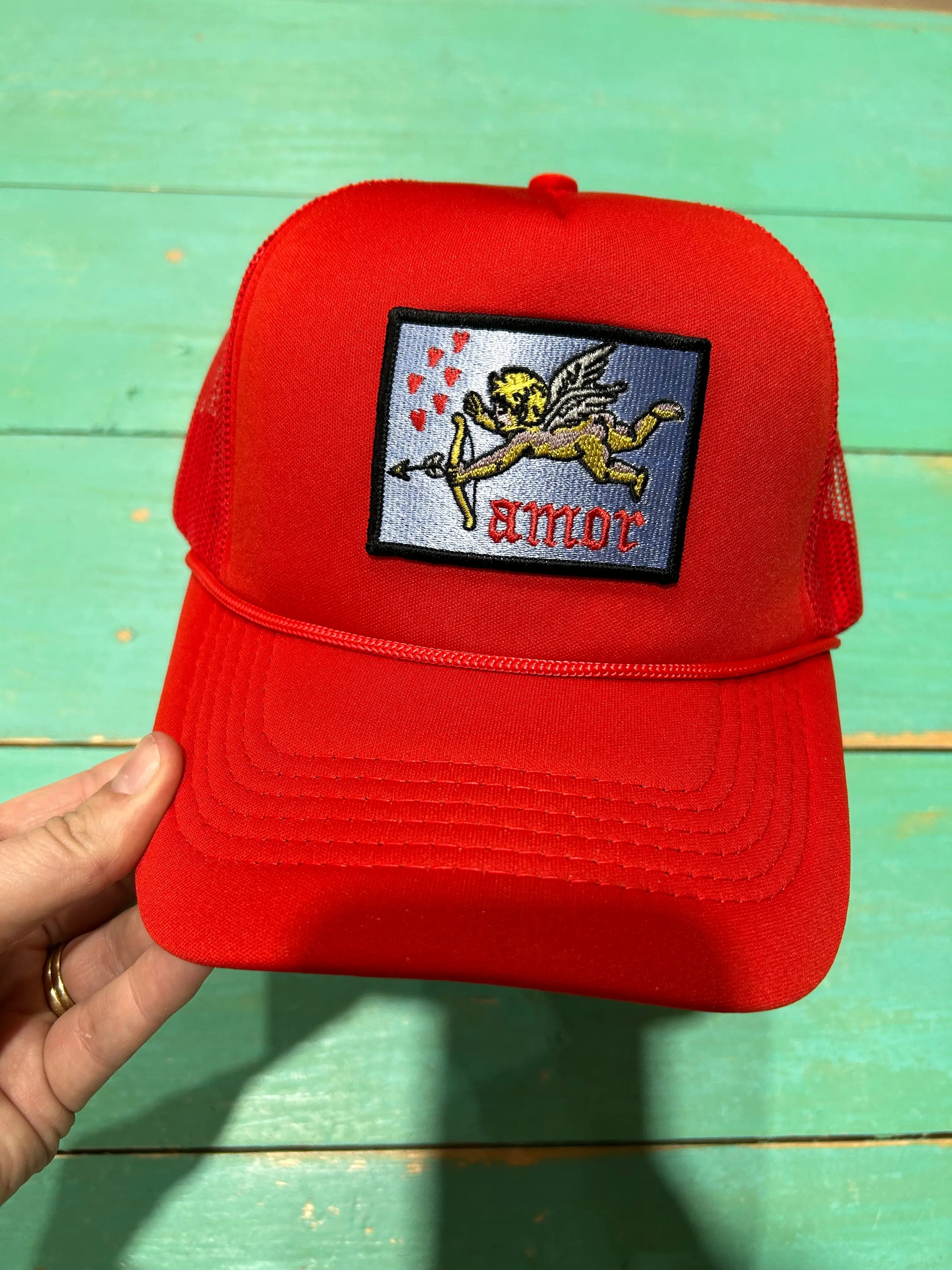 Amor Patched Trucker Hat - BIG FRENCHIES