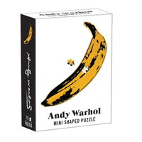 Andy Warhol Banana 100 Piece Mini Jigsaw Puzzle Galison