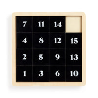 Andy Warhol Flowers 2-in-1 Sliding Wood Puzzle Galison