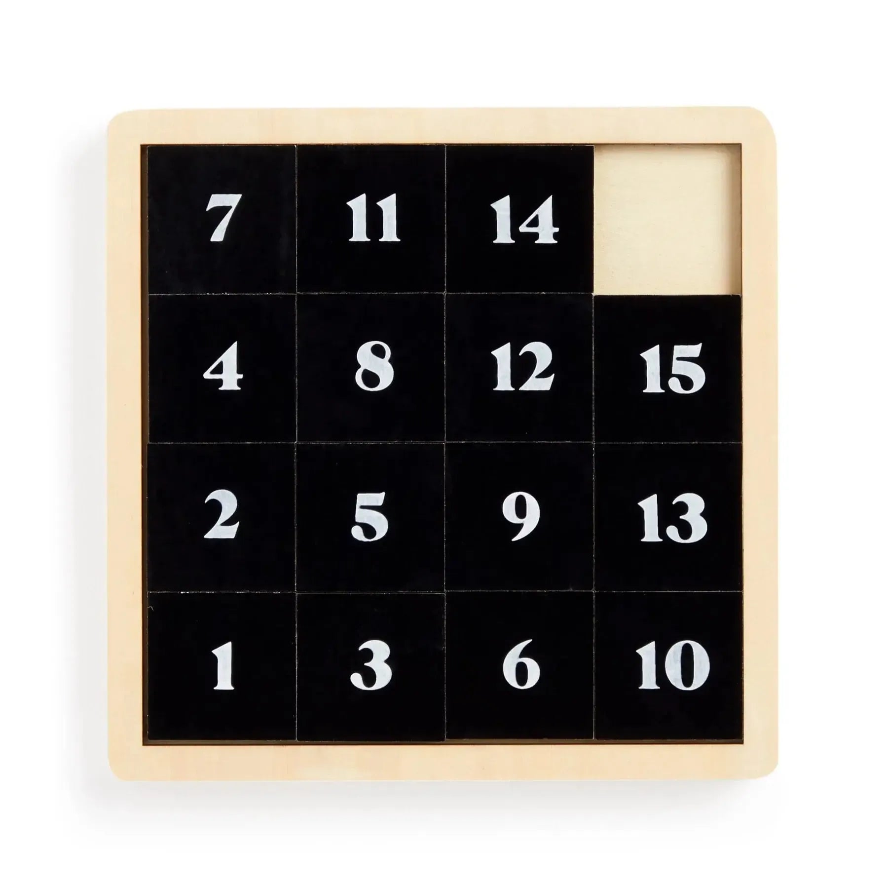 Andy Warhol Flowers 2-in-1 Sliding Wood Puzzle Galison