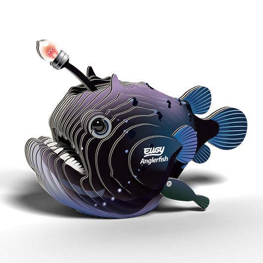 Anglerfish 3D Cardboard Model Kit Eugy