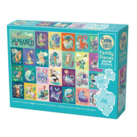 Animal Alphabet 350 Piece Family Jigsaw Puzzle Cobble Hill