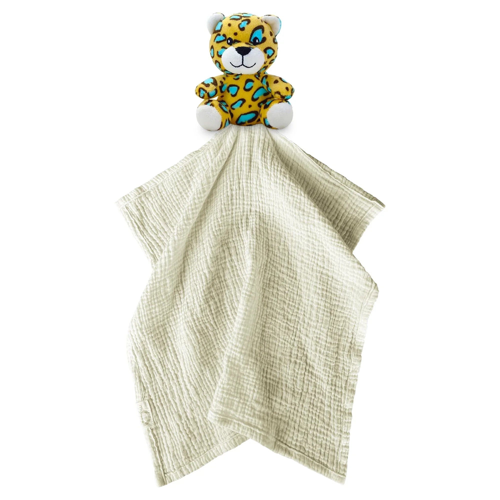 Me Lovey™ - Leopard Lovey Security Blanket - BIG FRENCHIES
