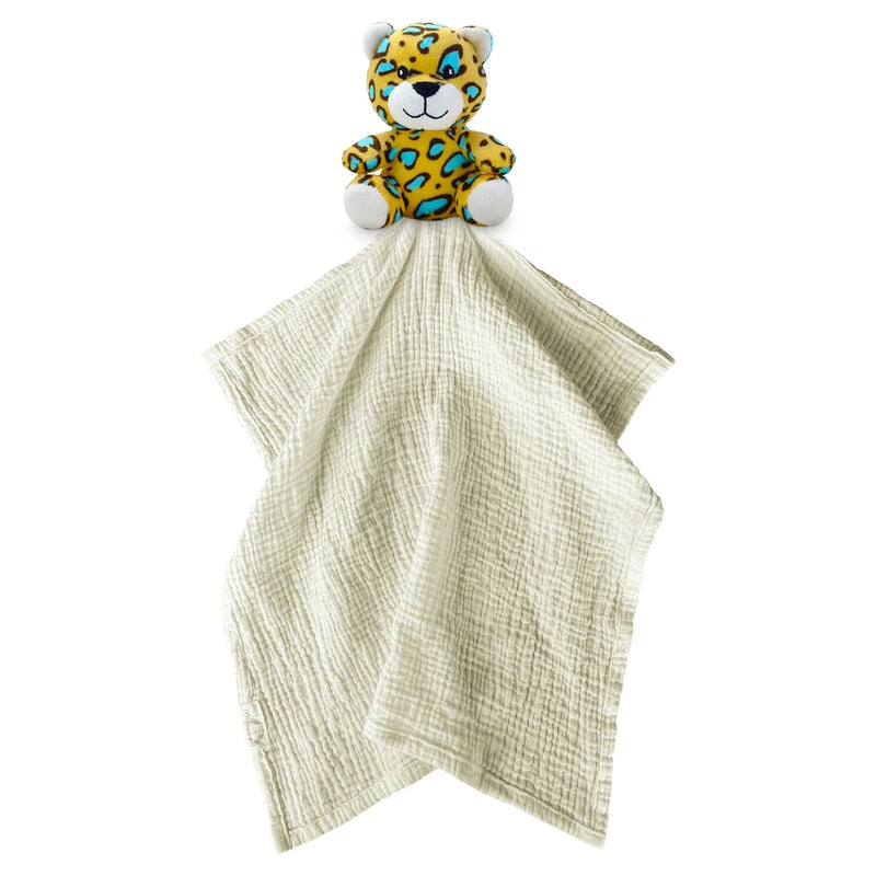 Me Lovey™ - Leopard Lovey Security Blanket - BIG FRENCHIES