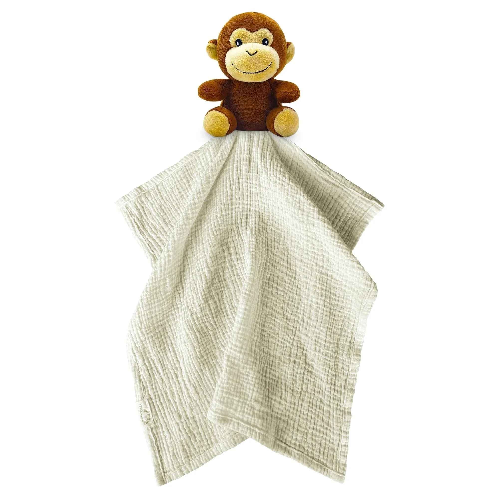 Me Lovey™ - Monkey Lovey Security Blanket - BIG FRENCHIES